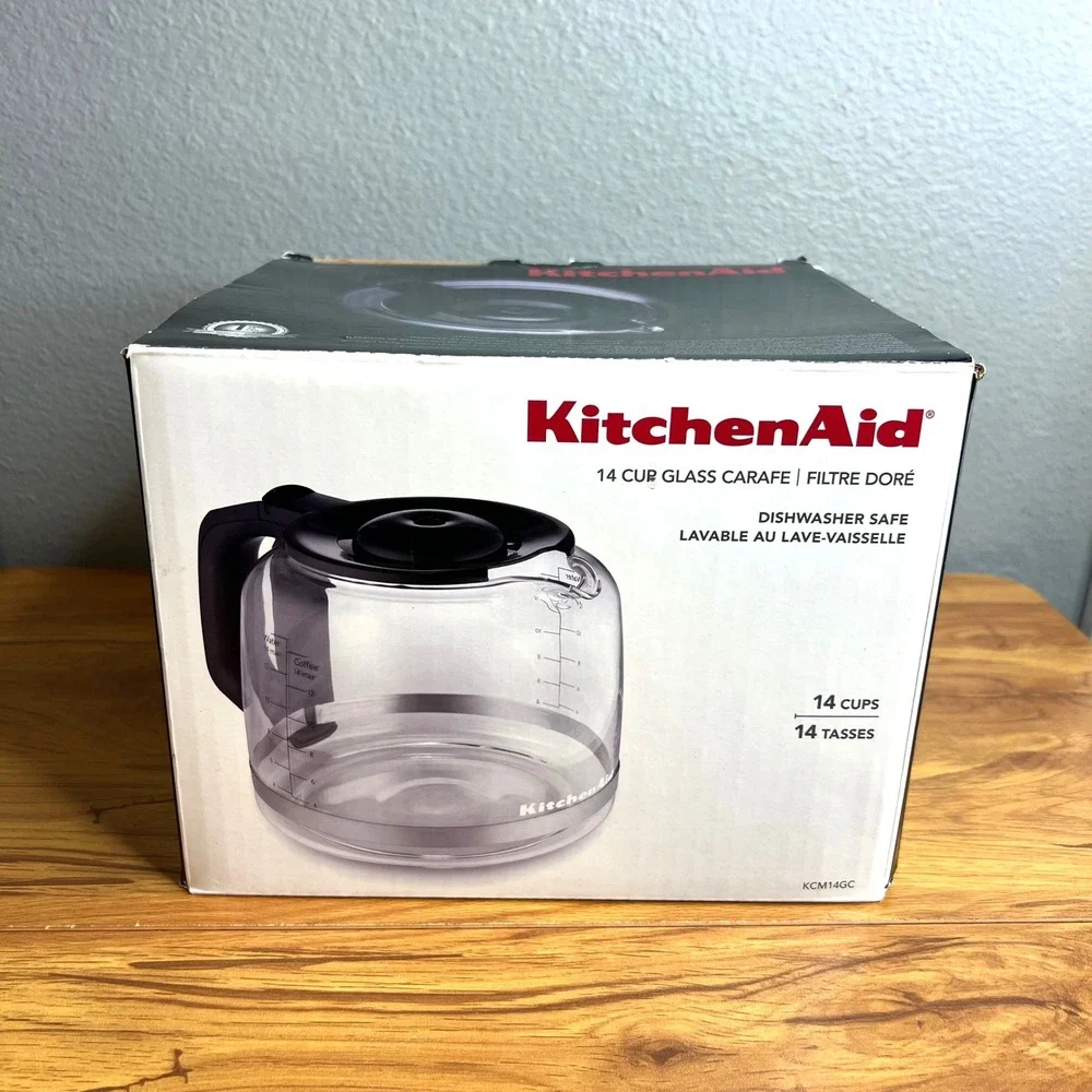 KitchenAid Glass Coffee Carafe 14 Cup Clear KCM14GC Replacement NEW NIB